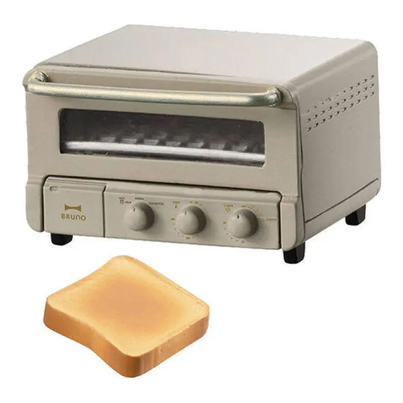 Bandai Gashapon Miniature Kitchen Cooking Toys-Mini Toaster Frying Pan Takoyaki Pan Lantern Exquisite Mini Decorative Ornaments