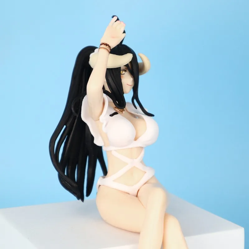 Overlord Japanese Anime Peripherals Albedo Sexy Action Figures Collectible Desk Ornaments Creative Birthday Gifts for Boy Toy