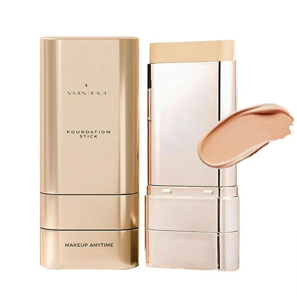 Stick per contorno fondotinta viso 3 colori Penna per trucco snellente bronzer correttore leggero a lunga tenuta