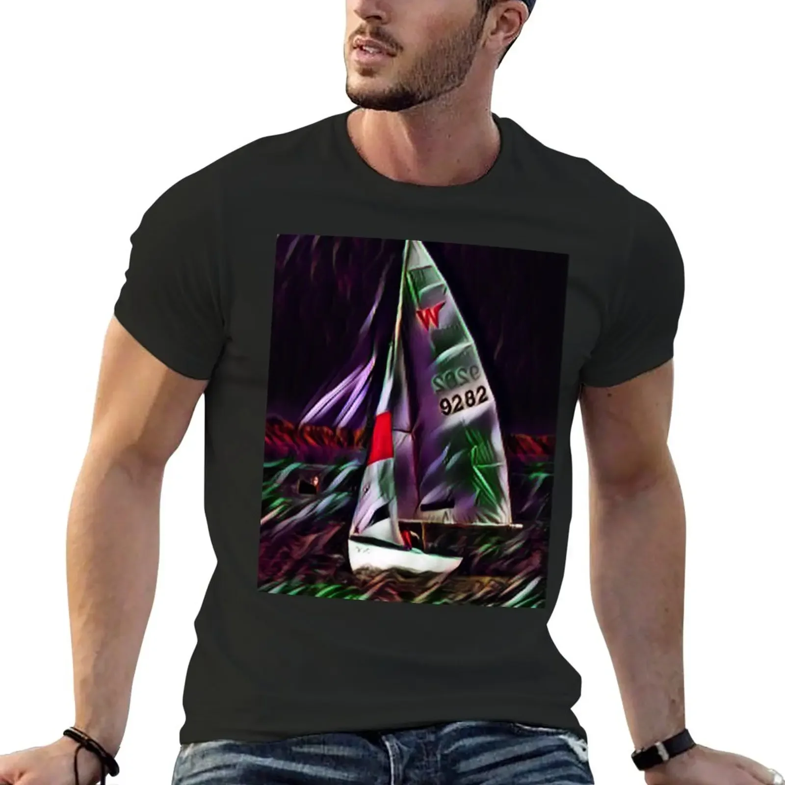 

Sailing home T-Shirt boys whites summer clothes heavyweights Men's t shirts