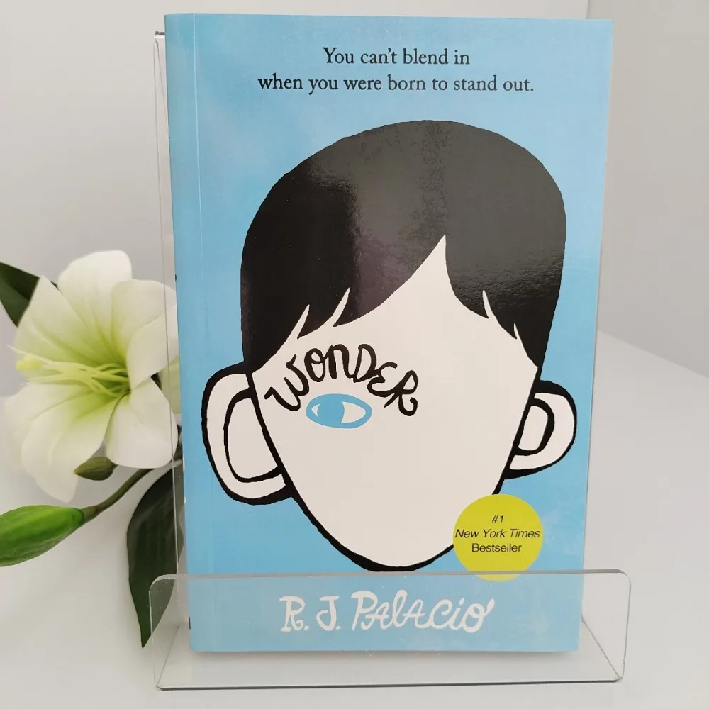 Wonder Original English Novel Movie Original Adapted Book Youth Inspirational Growth Fiction Reading Book for Teenagers Students