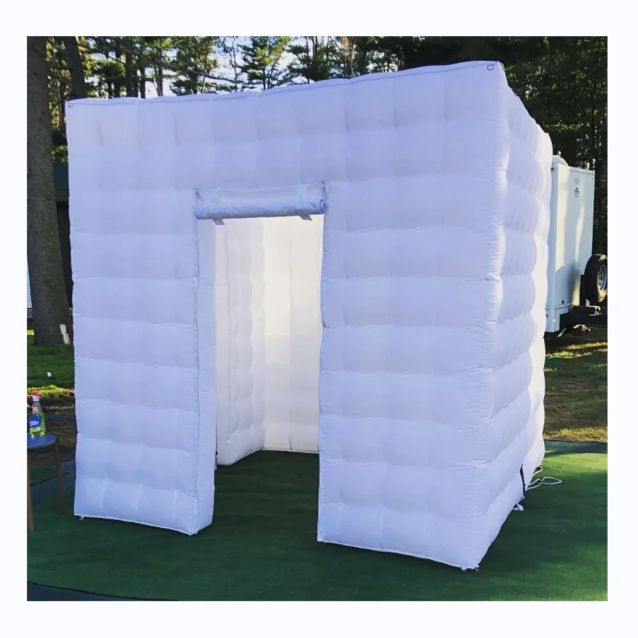 inflatable led tent 360 photo booth blow up tent nightclub small led party tent