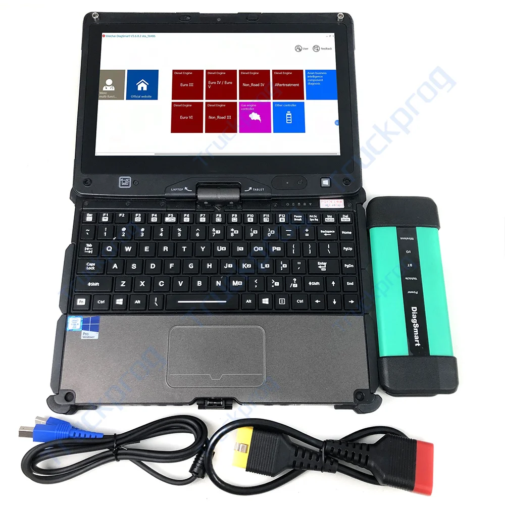 

Getac Laptop 1005422179 for WEICHAI for Sinotruk EOL Truck Scanner Diagnostic Tool Interface OBD For Cororation Diagsmart Motor