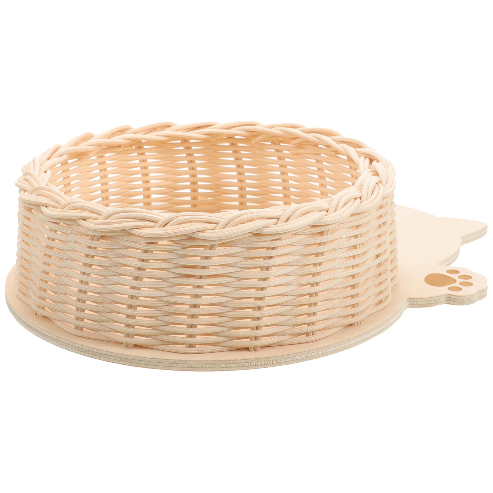 

Creative Cartoon Woven Storage Basket Large Capacity Fruit Vegetable Egg Bread Snack Container Multifunctional Household