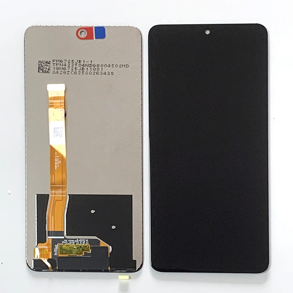 6.72\'\' Original IPS For Oppo Realme 10 Pro LCD RMX3663 Display Screen Touch Panel Digitizer For Realme 10Pro LCD RMX3660 Frame