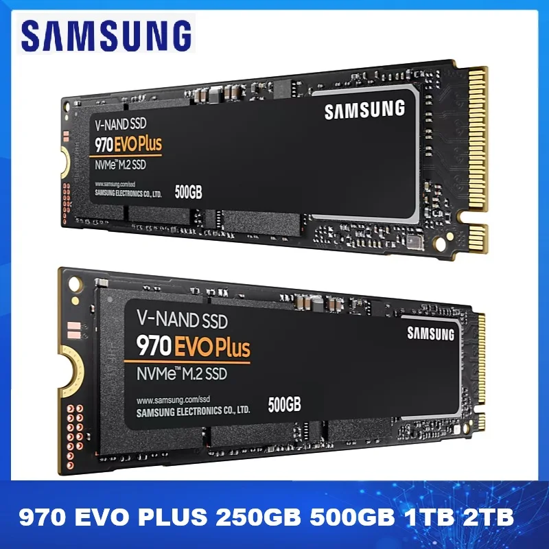

SAMSUNG 970 EVO Plus SSD 1TB NVMe M.2 Internal Solid State Drive w/ V-NAND Technology, Storage and Memory Expansion for Gaming