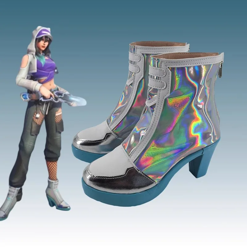 Ashe Cosplay Schoenen Spel Overwatch Halloween Pole Play Accessoires Op maat voor vrouwen