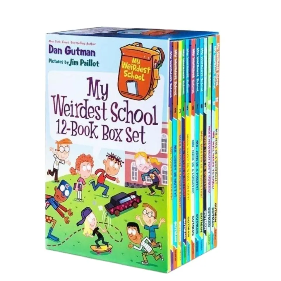 

12 Books My Weird (Season 2)School Seas Daze Box Set English Books for Children Kids Story Comic Book