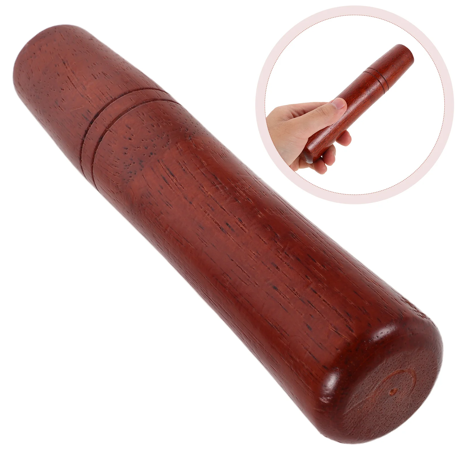 

Solid Wood Pan Grip Replacement Fits 3.5Cm Holes Wok Handle Anti-Scald Detachable Cookware Part Heat Resistant Saucepan Side