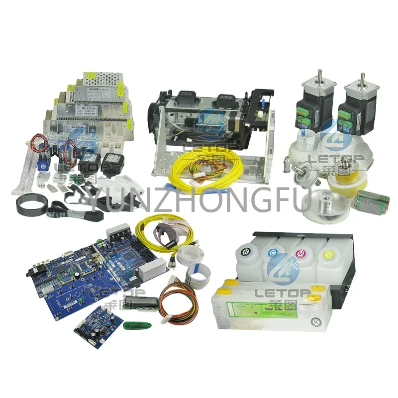 Letop Hoson Dx5 I3200 Xp600 Spare Parts Conversion Kit Upgrade Old Printer Board with Diagram Control Software