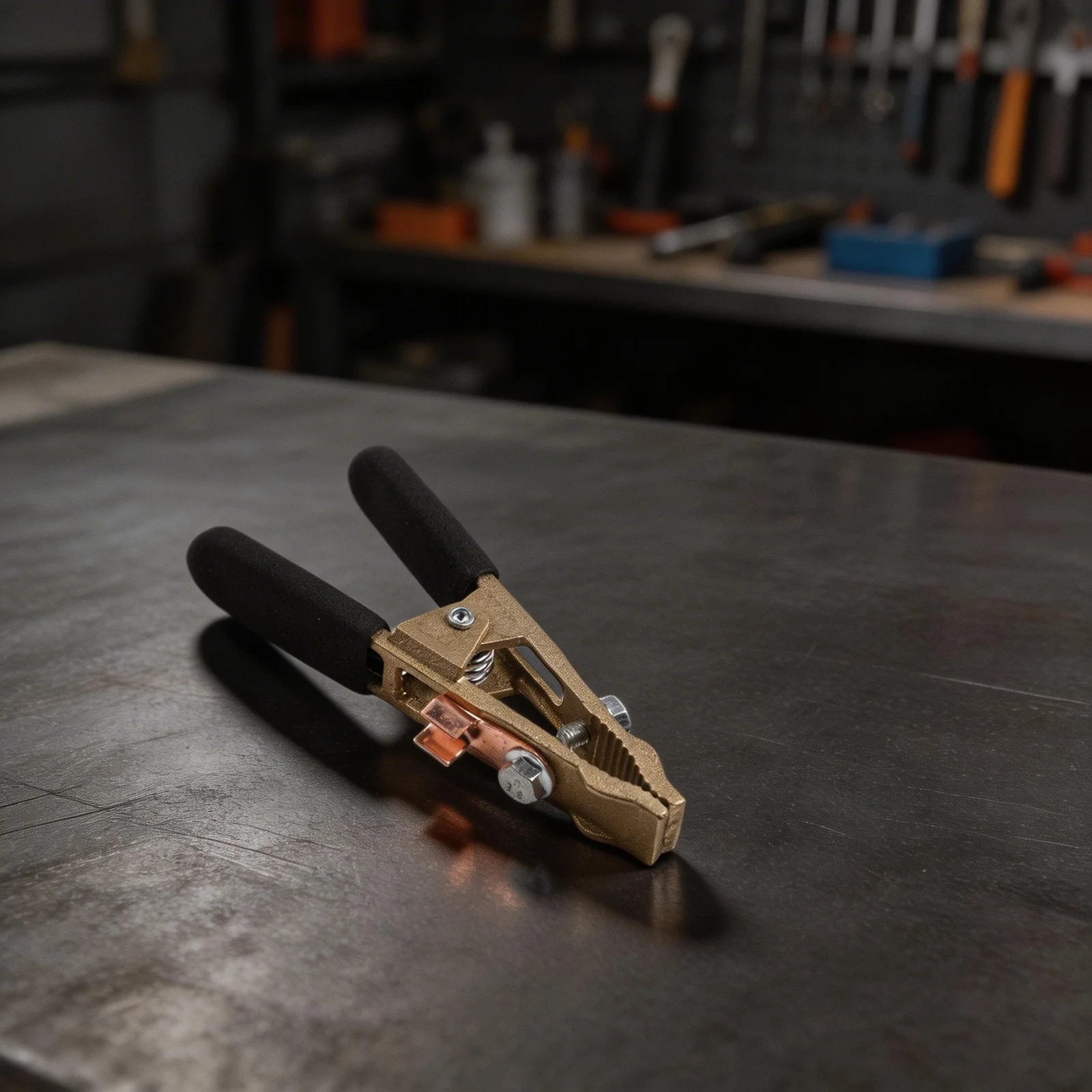 260A Earth Cable Clamp Designed for Industrial Welding with Secure Grip and Wide Opening for Effective Grounding