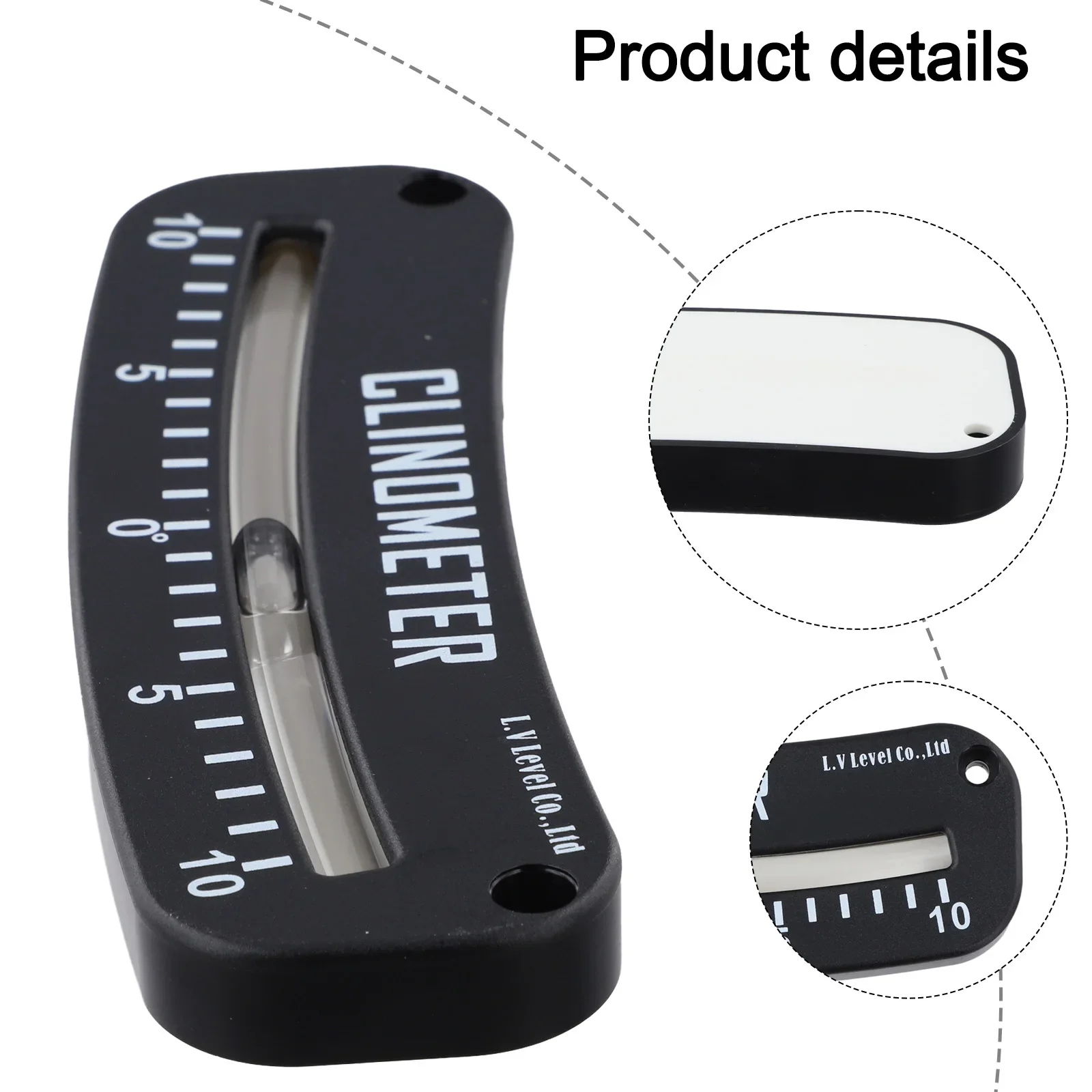Marine Inclinometer Trail Locator Long Service Life Easy To Carry Expandable Measurement Range Level Measuring Instrument