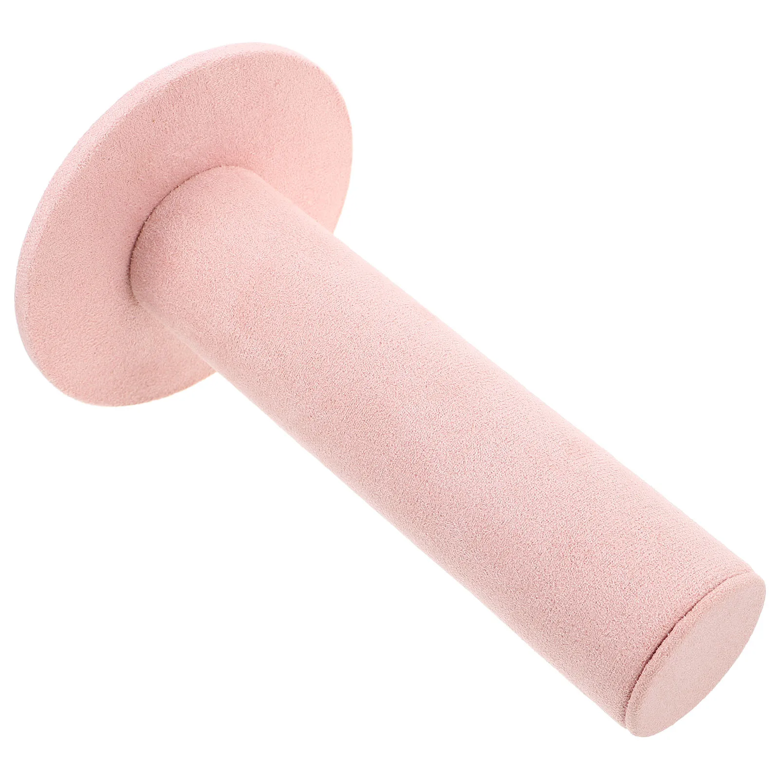 

Подставка для ювелирных изделий, мягкий розовый элегантный держатель для повязки на голову, органайзер для браслетов, компактный настольный дисплей для ювелирных изделий для туалетного столика в спальне