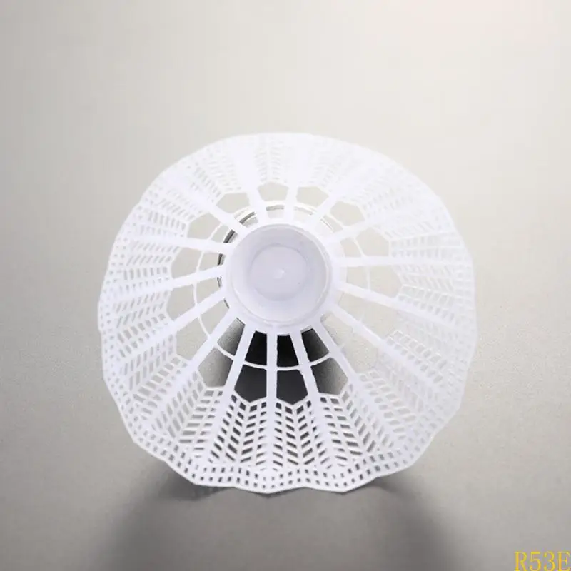 

R53E 12pcs Badminton для Game Sports Entertainment Shuttlecock, случайный цвет Shuttlecock Пластиковый бадминтон Eva Head