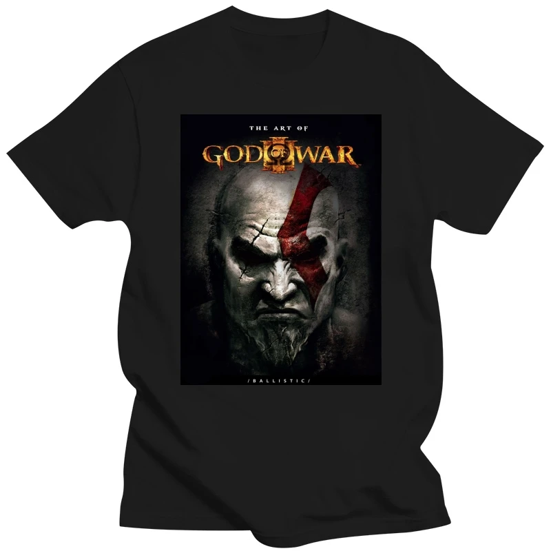 God of War T Shirt Game Cos Kratos T Shirt Men's Short Sleeved T Shirt Summer