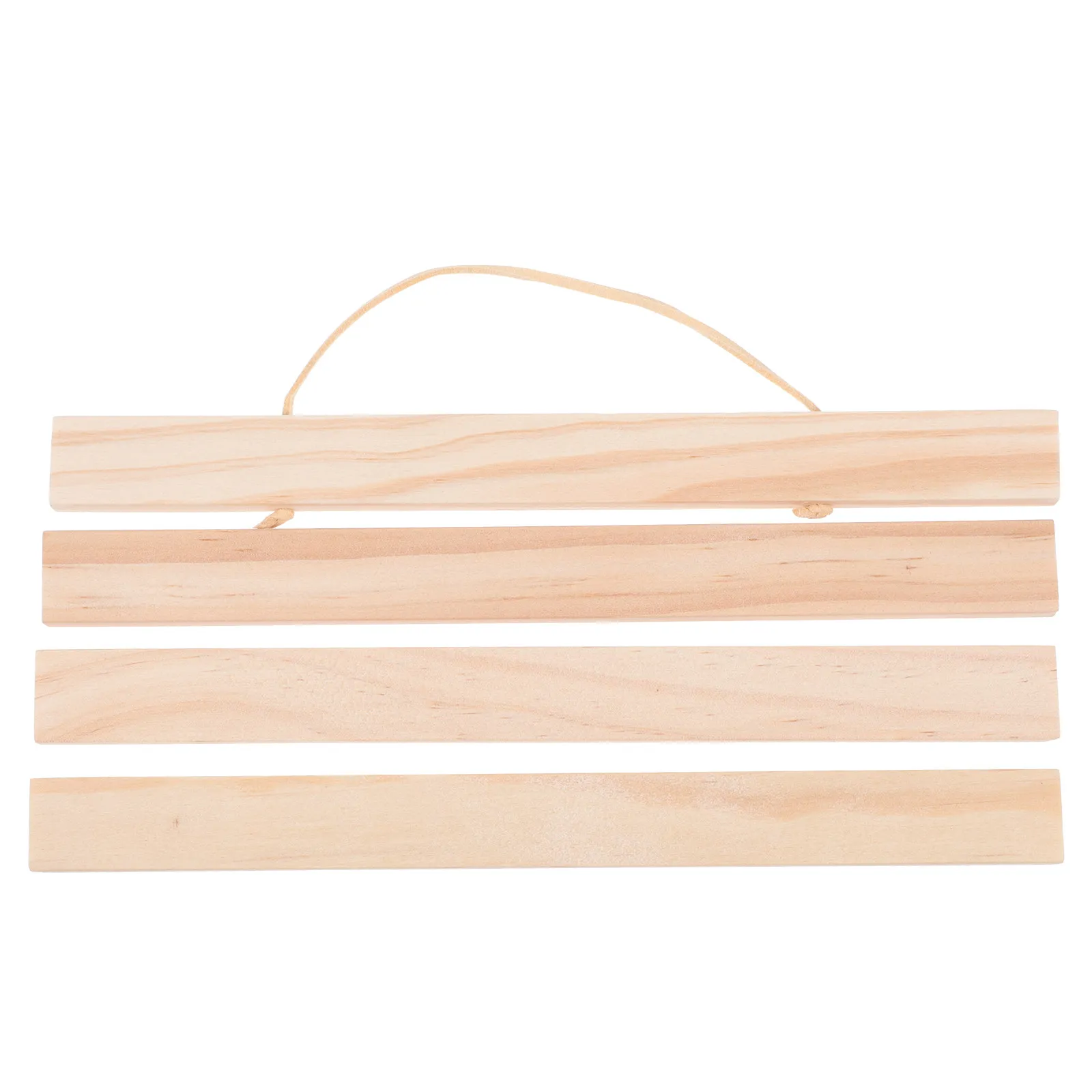 Solid Wood Magnetic Painting Hanger Frame, Elegant