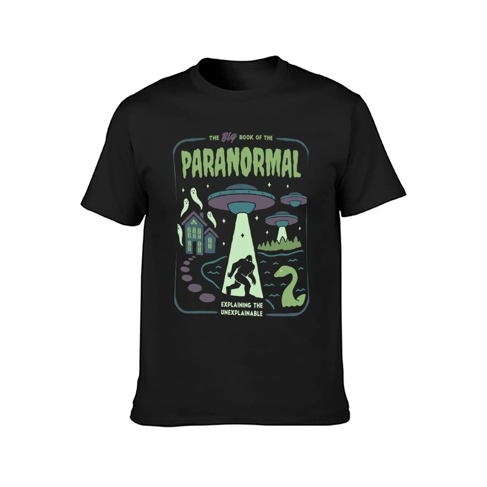 The Big Book of the Paranormal Explaining The Unexplainable T-Shirt plus size tops tees animal prinfor boys tshirts for men