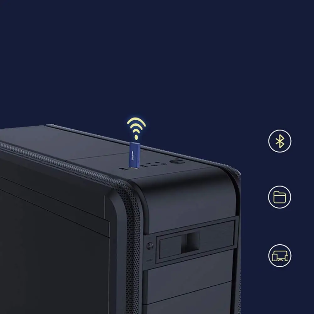 Bluetooth 4.2 Antenna WiFi Receiver Wireless CF-727B PC Wireless Receiver Bluetooth Wifi Adapter USB Network Card LAN Card