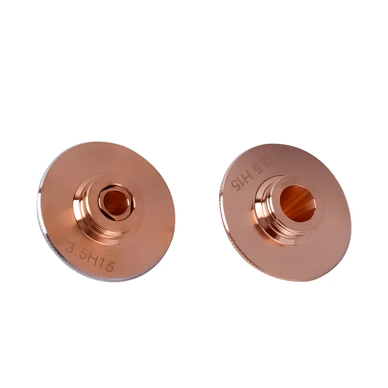 10Pcs Laser Cutting Machine Diameter 32mm Single and Double Layer Copper Oxygen Air, Nozzle Copper Cutting Nozzle 1.5