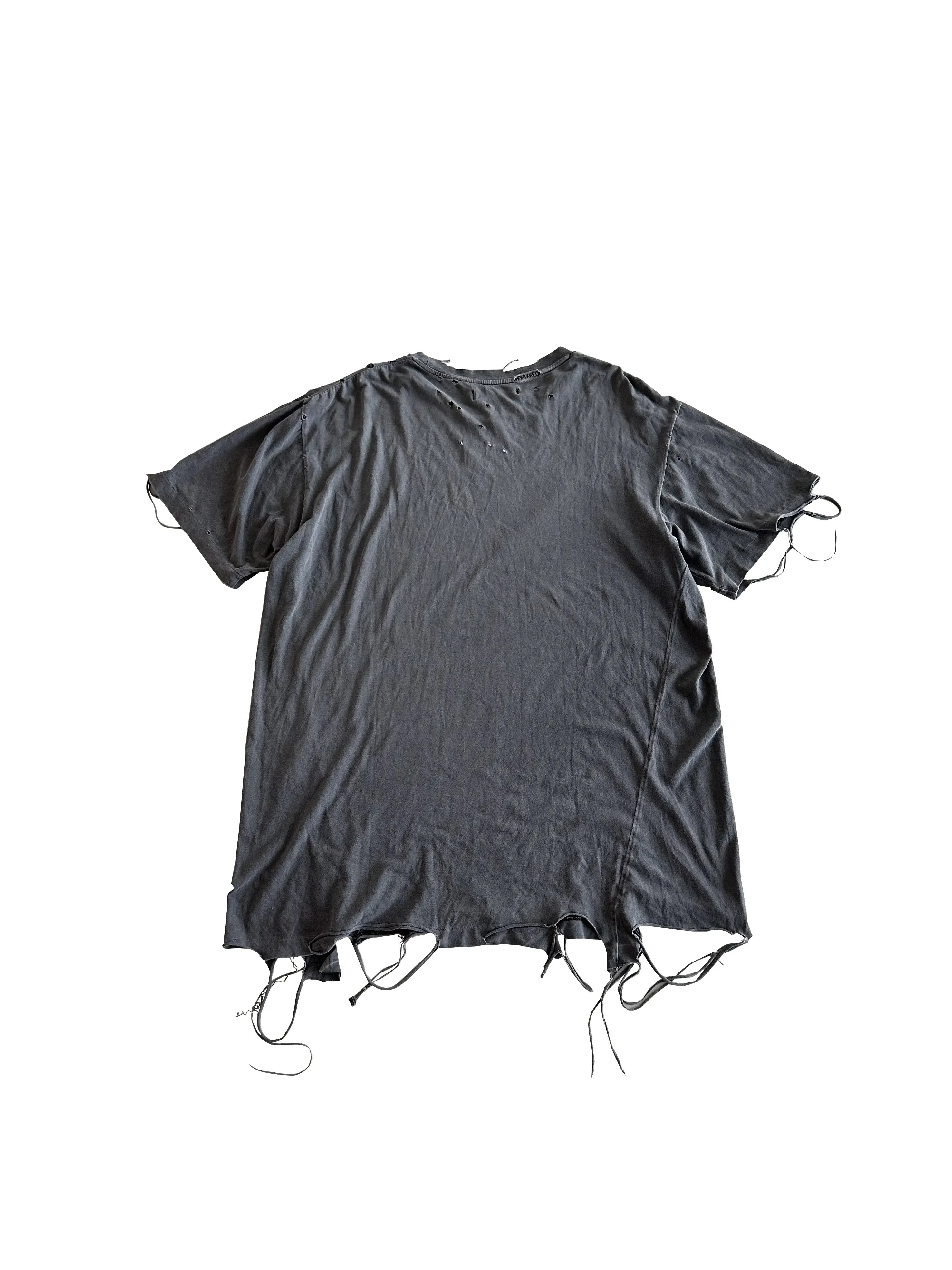 Under Scab GIZ Wash Wormhole Short Sleeve TEE VINTAGE BAND