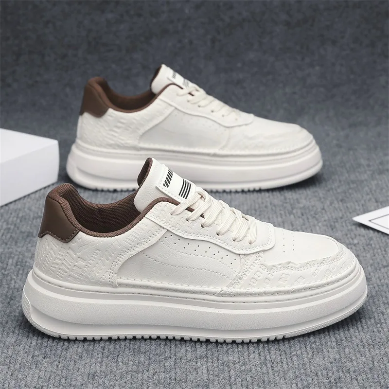 

Мужские спортивные кроссовки для прогулок на открытом воздухе, мягкие повседневные кроссовки, модельерские кожаные кроссовки, водонепроницаемые мужские теннисные кроссовки Masculina