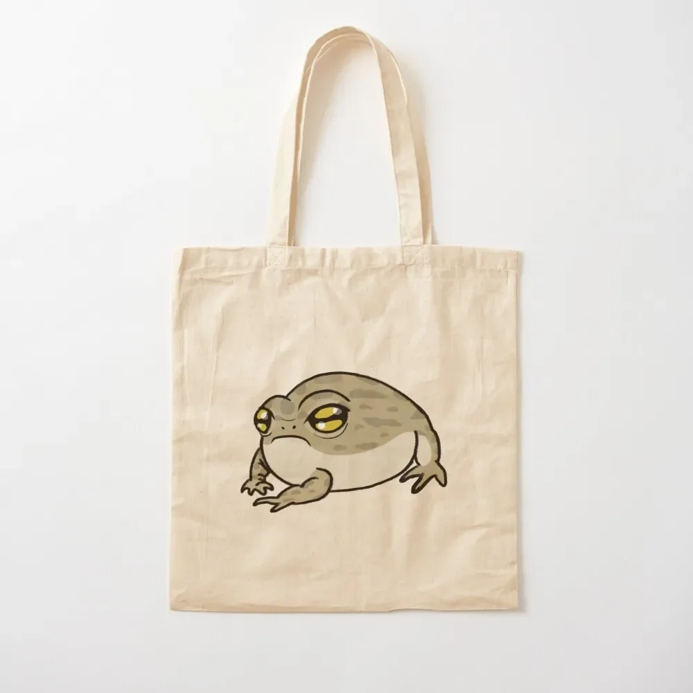 

Grumpy Desert Rain Frog Tote Bag Women's bag cute pouch bag reusable shopping