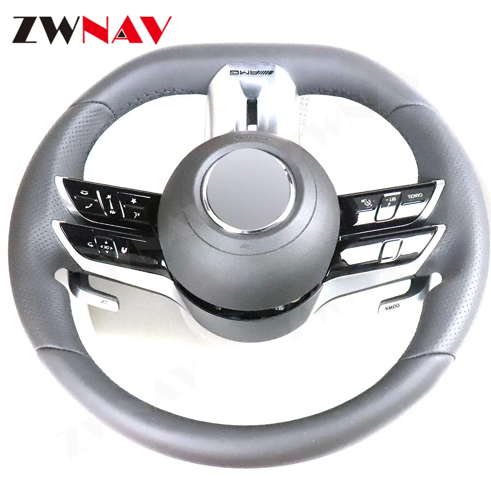 Full range of AMG steering wheels For Mercedes c190 W117 W166 W217 W218 W222 W253 W257 W463 W464 GLE G63  Class Car Acesssories