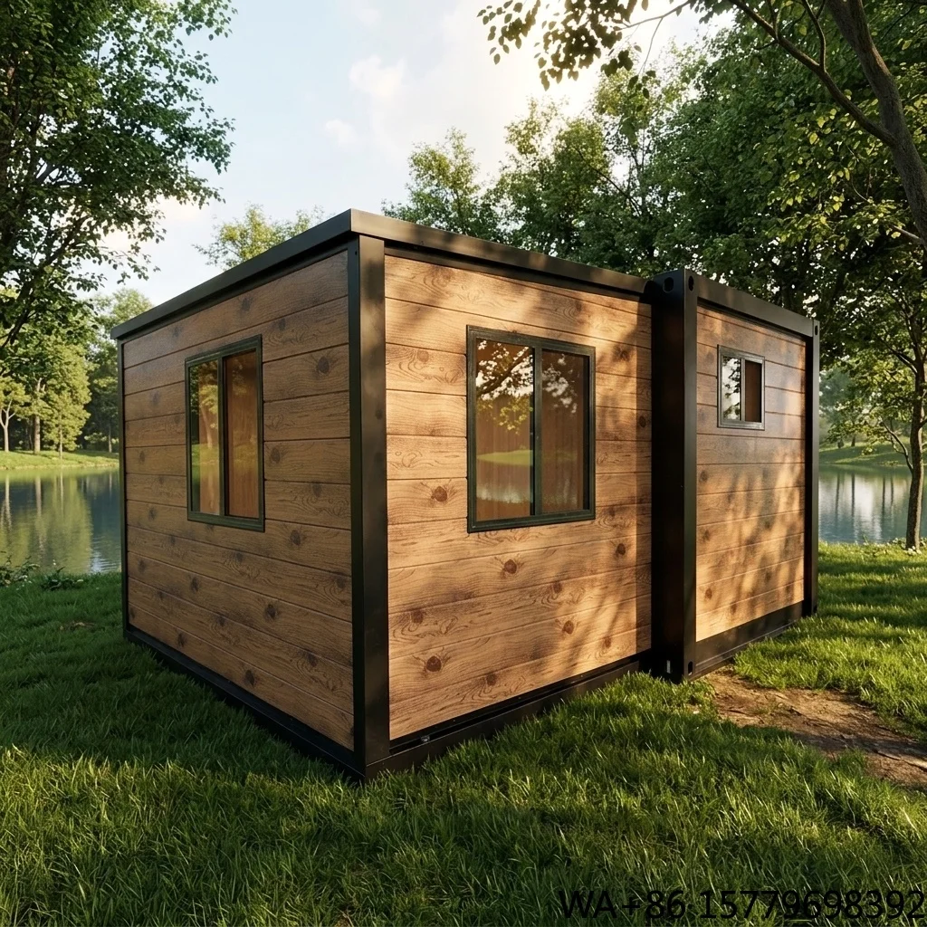 10FT 20FT 30FT 40FT  2 Bedrooms Steel Container Houses Portable Prefabricated Foldable Modular Luxury Hotel Prefab Tiny Homes