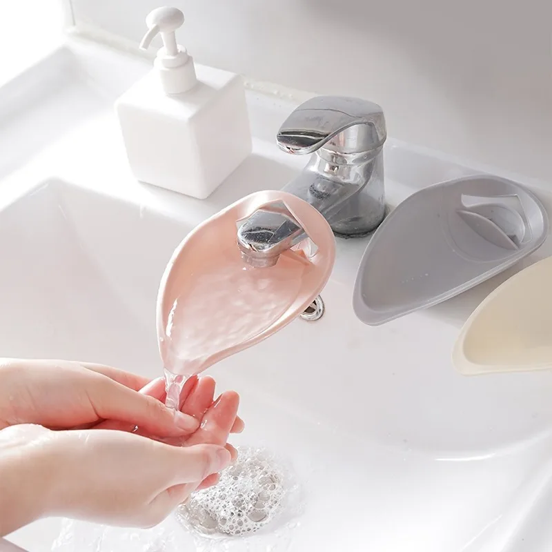 1pc Hand Washing Extension Device, Hand Washing Auxiliary Faucet, Splash Proof Extension Device, Convenient Household Tools.