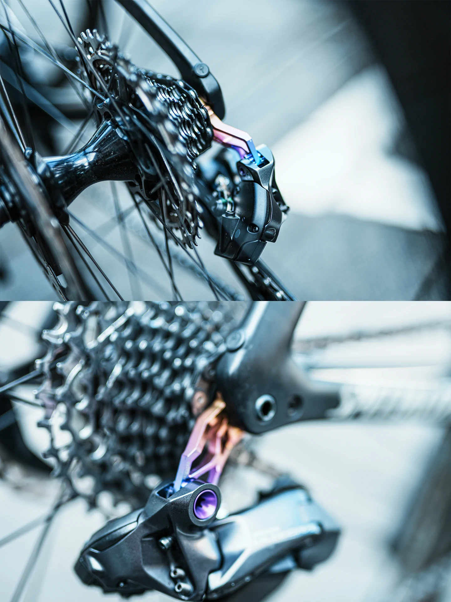 Chaser Rennrad-Schaltaufhänger, ultraleichter Schaltaufhänger aus Titanlegierung, Direktmontage-Schaltaufhänger für SPECIALIZED für SL8/7 – Detail 9