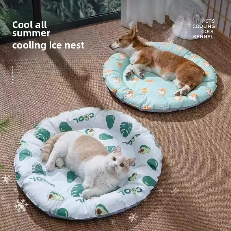 

Pet Ice Pad Summer Cooling Mat for Cats Dogs