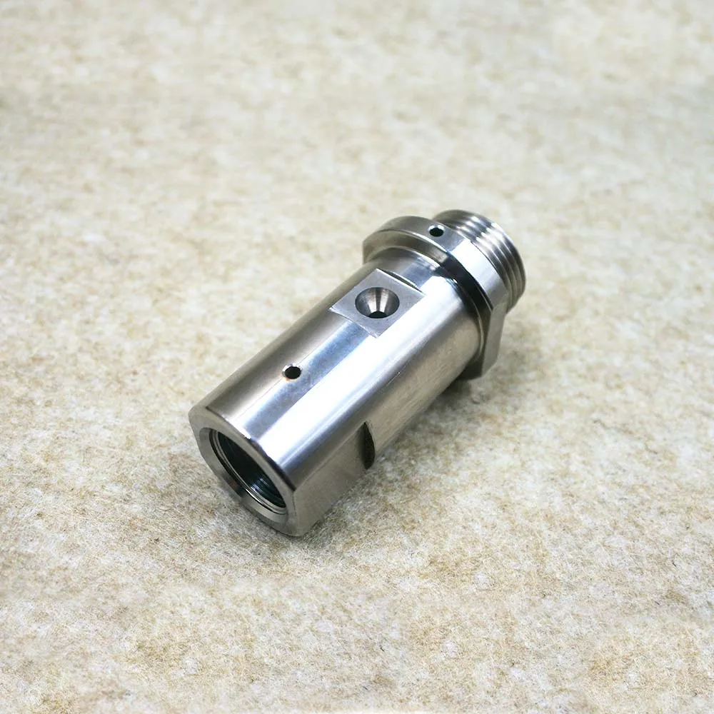 

water jet cutting head part On off valve body waterjet 006143-1