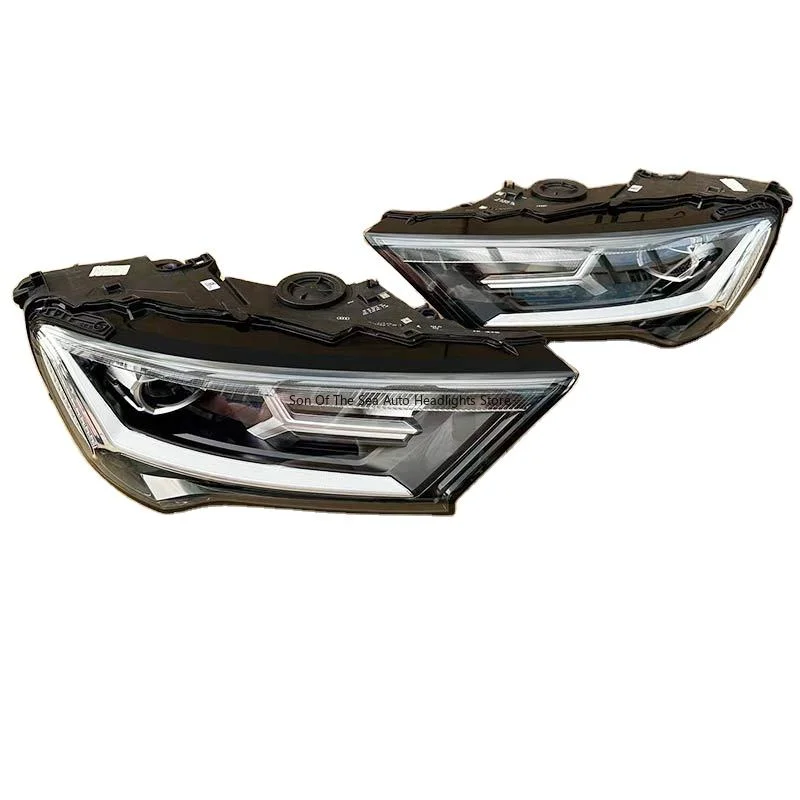 نظام إضاءة السيارات لأودي 2022 سنة 4M 0941011 G/4M 0941012 G Q7 المصابيح الأمامية LED مجموعة المصابيح الأمامية #5