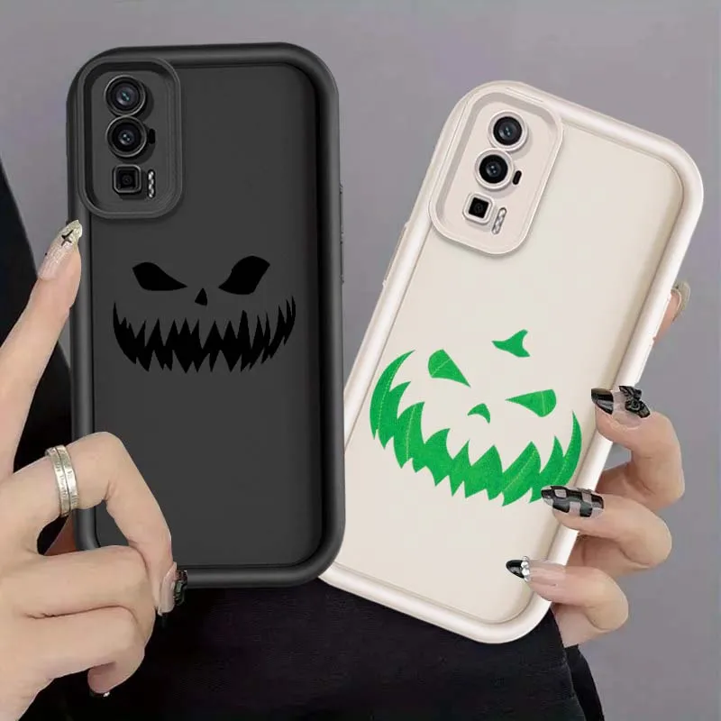Cute Halloween Creative Cover For Xiaomi Redmi K70E 14R 14C 13 13C K60 Plus Pro Ultra 5G 4G Eye Ladder Phone Case