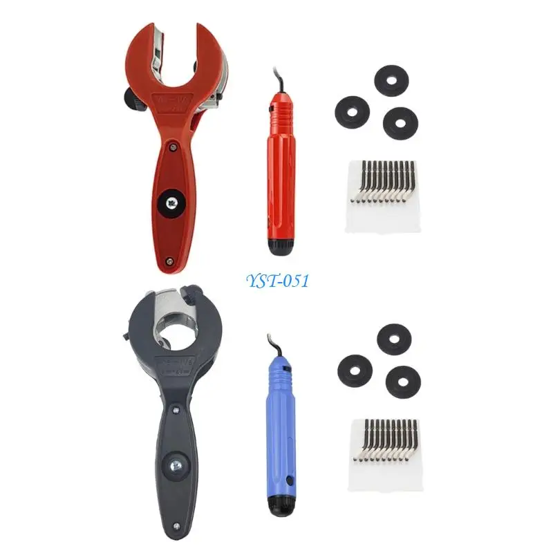 E15A Professional Ratcheting Tube Cutter Alloy Construction for Durability Accurate Cutting in Demanding Job DIY Enthusiasts