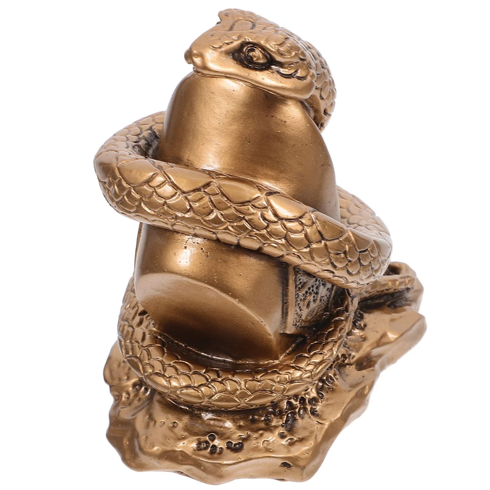 

Resin Statue Desktop Home Office Decoration Resin Snake Figurines Craft Sculpture Mini Snake For Car Decor Gift