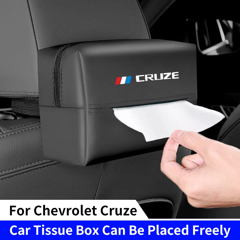 

Коробка для салфеток на спинку автомобильного сиденья для Chevrolet Cruze 2010 2012 2013 J300, автомобильный солнцезащитный козырек, подлокотник, подвесной органайзер для салфеток, сумка для хранения