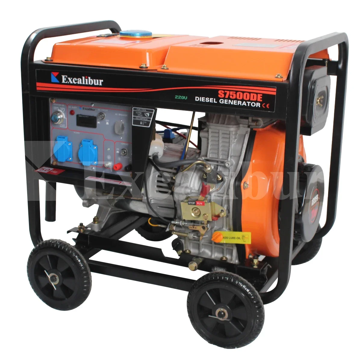 Produttori generatore diesel 5kva 6kw generatore elettrico diesel di tipo aperto super portatile