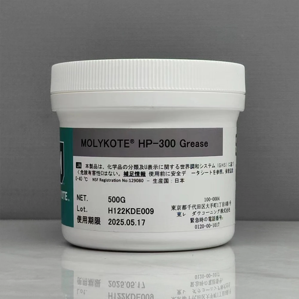 MOLYKOTE HP-300 HP-500 HP-870 Grease corrosive, solvent, liquefied natural gasses, high vacuum