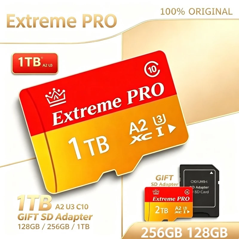 High-Speed Storge SD Card Original Micro TF Cards 150MB/S Fast Transfer Memory Card for Phones/Digital Camera/MP3 Player