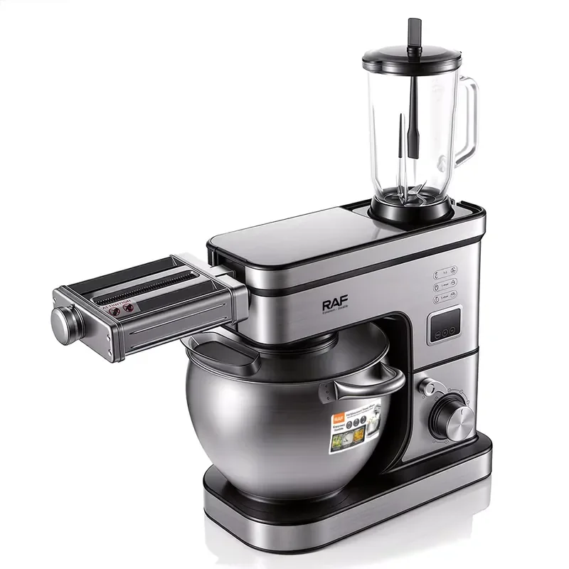 RAF R.6614 Professional Stand Mixer Kitchen Machine Food Processor Dough Kneader Meat Grinder Blender Noodle Maker Heavy view 4