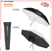 Godox UBL-085S UBL-085T 82cm Black White Reflective Lighting Light Umbrella + Diffuser Cover