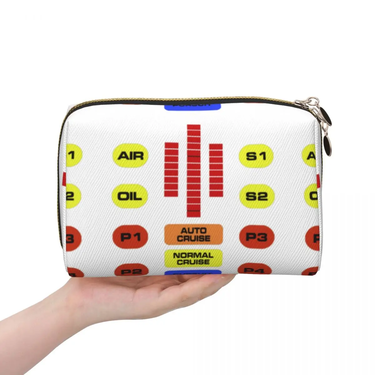 Kitt Voice Box Knight Rider Women Cosmetic Bags Travel Makeup Organizer Pouch Toiletry Storage Dopp Kit Case
