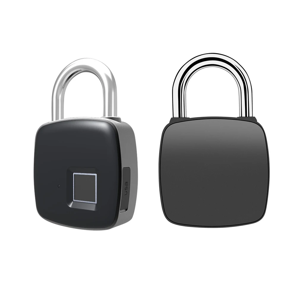 

Mini Intelligent Fingerprint Electronic Padlock Backpack Luggage Door Cabinet Small Lock