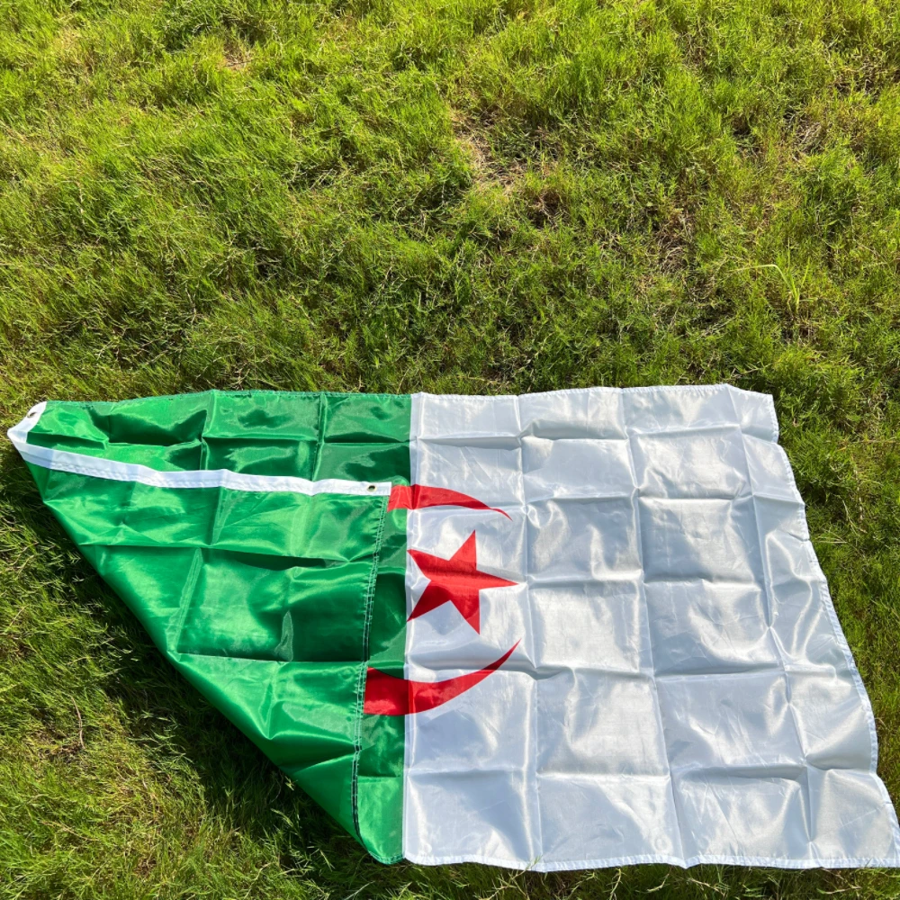 Algeria Flag 90x 150CM Polyester hanging ALG Algeria flag holiday sports football decorated national flag