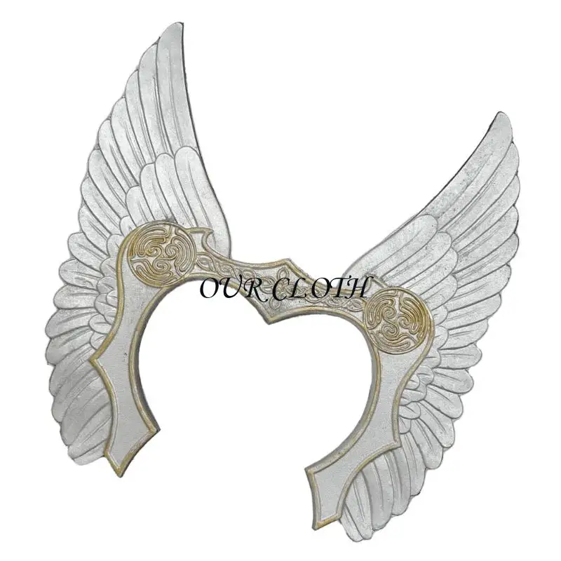 Valkyrja Headband Hair Accessories Norses Warriour Angel of Death Headband Gifts Y1AC