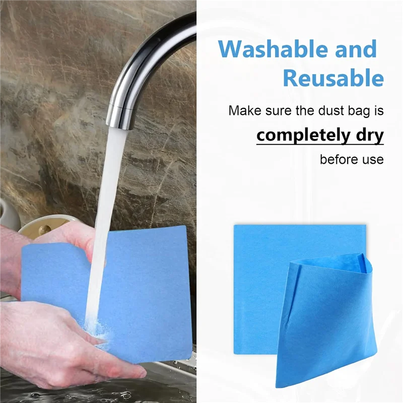 A26F-19-3100 Vac Bags Compatible For Stanley 5 To 6 Gallon Wet Dry Vacuum, Dry Vacuum Cleaners Disposable And Reusable