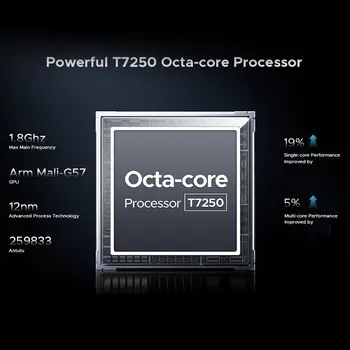 全球版 DOOGEE Note58 Pro 智慧型手機,6.75 吋高清+顯示屏,8GB 運行內存,256GB 機身存儲,6250mAh 大容量電池,支援 NFC,安卓 15 系統 6 最佳銷售 智慧型手機 - №6