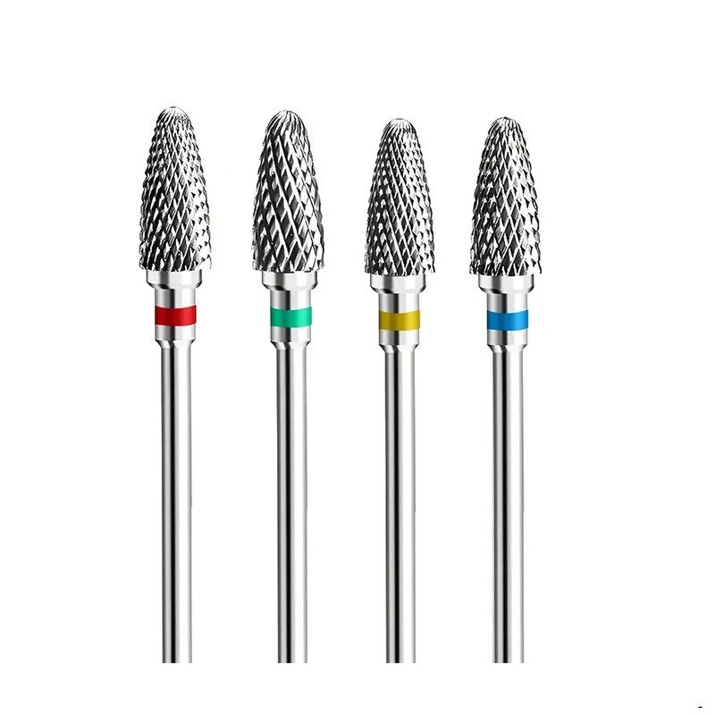 1Pc Tungsten Carbid Nail Drill Bit Electric Manicure Drill Accessory Milling Cutters for Nail Gel Polish Remover Nail Tool Efile view 6