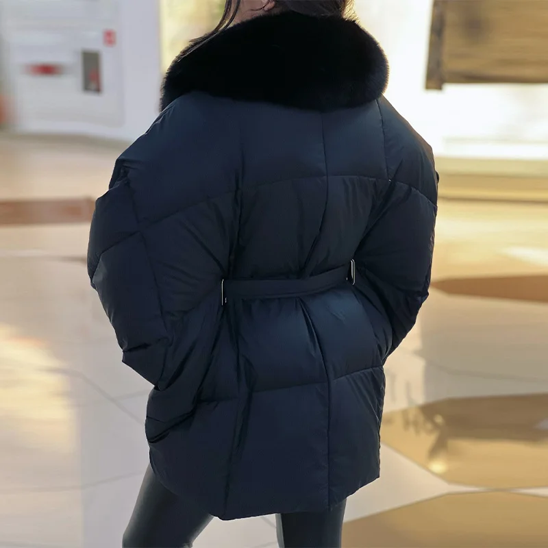 أنيقة العصرية معطف القطن سميكة سيدة الدافئة الدانتيل يصل المألوف تنوعا السترات عارضة الخريف النساء حزب الشارع الشهير #4